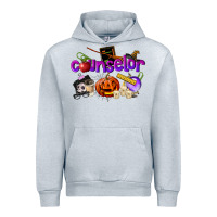 Heather Grey Counselor Halloween Urban Hoodie - LillyAllenDesigns