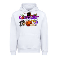 White Counselor Halloween Urban Hoodie - LillyAllenDesigns