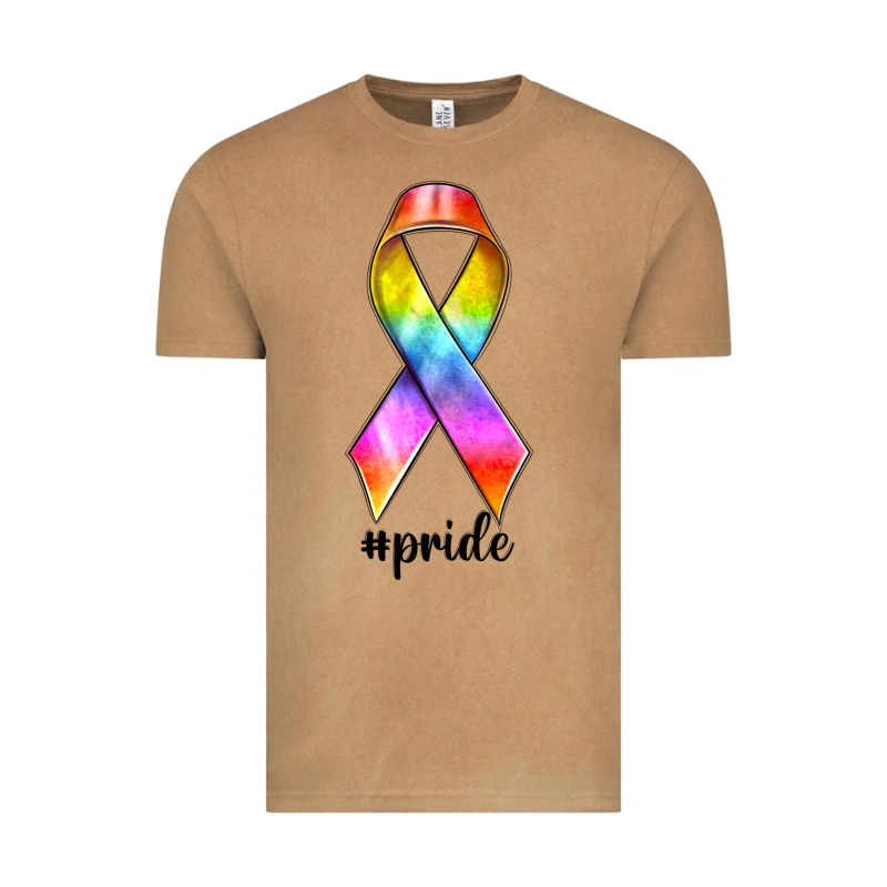 Pride Ribbon Vintage Tee by texasbilliewilder | Teevron