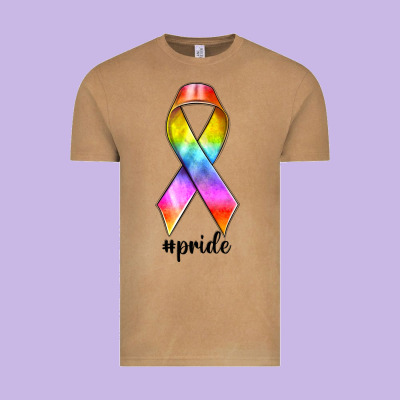 Vintage Tee pride ribbon
