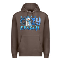 Coffee cozy season Premium Hoodie - MaliasSmallBusiness