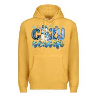 Mustard cozy season Premium Hoodie - MaliasSmallBusiness