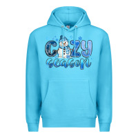 Ocean Blue cozy season Premium Hoodie - MaliasSmallBusiness