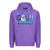 Purple cozy season Premium Hoodie - MaliasSmallBusiness