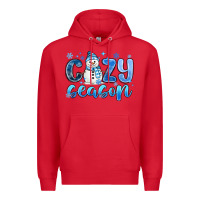 Red cozy season Premium Hoodie - MaliasSmallBusiness