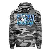 Slate Camo cozy season Premium Hoodie - MaliasSmallBusiness