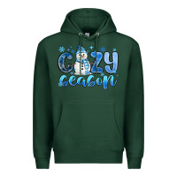 Sports Green cozy season Premium Hoodie - MaliasSmallBusiness