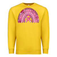 Lemon breast cancer awareness rainbow Premium Sweatshirt - Jasminsmagicworld