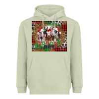 Matcha ho ho ho heifer Christmas heifers Heavyweight Hoodie - Jasminsmagicworld
