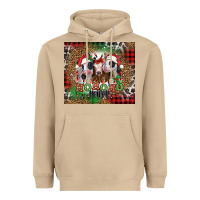 Mushroom ho ho ho heifer Christmas heifers Heavyweight Hoodie - Jasminsmagicworld