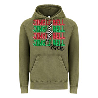 Vintage Olive jingle bell rock Vintage Hoodie - MaliasSmallBusiness