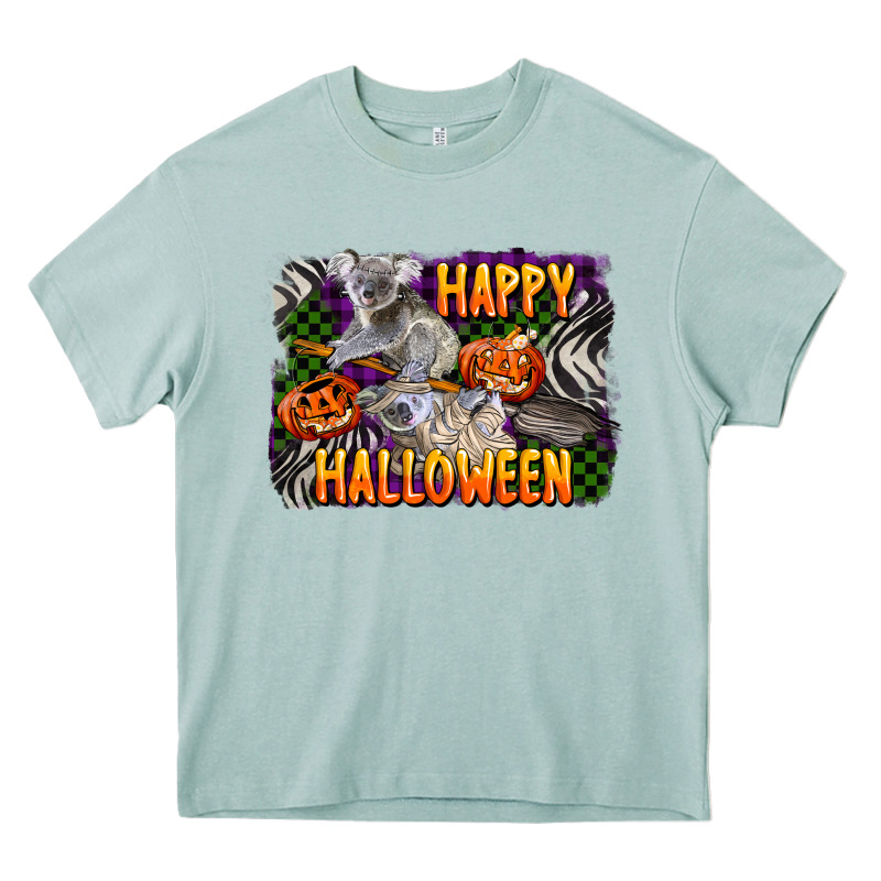 Happy Halloween Koala Heavy Core Tee by LillyAllenDesigns | Teevron
