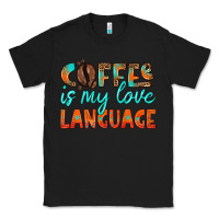 Black coffee is my love language Classic Tee - HRA Design Shop