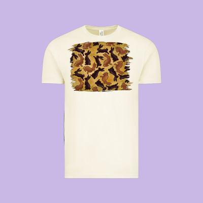 Vintage Tee Bunny Pattern