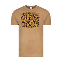 Vintage Camel Bunny Pattern Vintage Tee - RanaPortraitStore