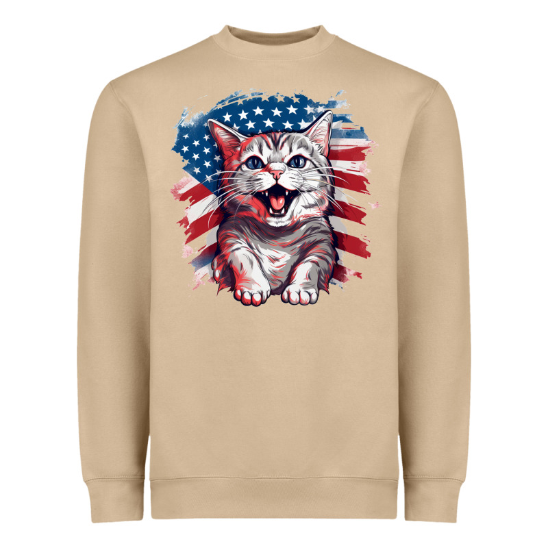 Cat2 Heavyweight Sweatshirt by Unal Design | Teevron