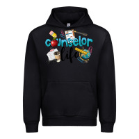 Black Counselor Life Urban Hoodie - LillyAllenDesigns