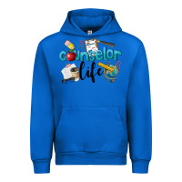 Cobalt Counselor Life Urban Hoodie - LillyAllenDesigns