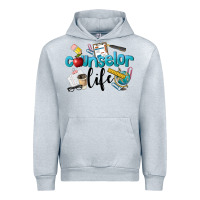 Heather Grey Counselor Life Urban Hoodie - LillyAllenDesigns