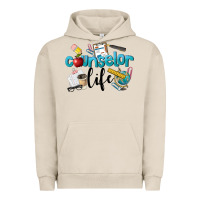 Pigment French Oak Counselor Life Urban Hoodie - LillyAllenDesigns