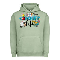 Pigment Oil Green Counselor Life Urban Hoodie - LillyAllenDesigns