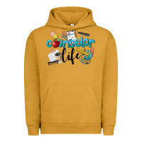 Pigment Peanut Butter Counselor Life Urban Hoodie - LillyAllenDesigns