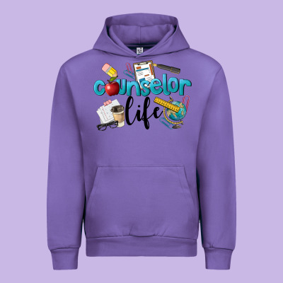 Counselor Life Urban Hoodie Designed By Lillyallendesigns