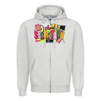 Dove Grey school secretary Zipper Hoodie - AdoDesignShop