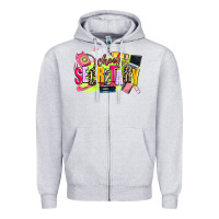 Heather Grey school secretary Zipper Hoodie - AdoDesignShop