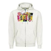 Oatmeal Heather school secretary Zipper Hoodie - AdoDesignShop