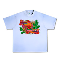 Grape Ice mexico map Urban Heavy Tee - Zillion Design Studio