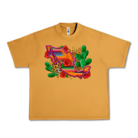 Peanut Butter mexico map Urban Heavy Tee - Zillion Design Studio