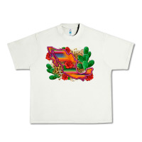 Pistachio mexico map Urban Heavy Tee - Zillion Design Studio