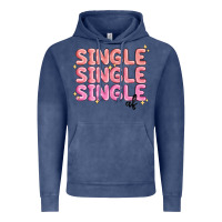 Vintage Denim single single single af Vintage Hoodie - MaliasSmallBusiness
