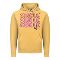 Vintage Mustard single single single af Vintage Hoodie - MaliasSmallBusiness