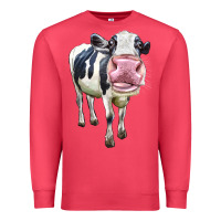 Cardinal Cute Holstein Premium Sweatshirt - LillyAllenDesigns