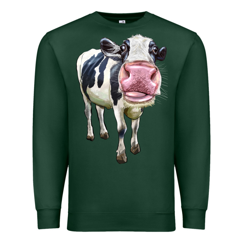 Cute Holstein Premium Sweatshirt by LillyAllenDesigns | Teevron