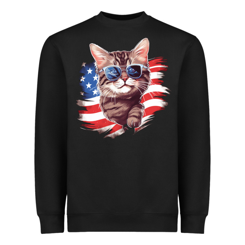 Cat2 Heavyweight Sweatshirt by Unal Design | Teevron