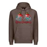 Coffee merry christmas Premium Hoodie - MaliasSmallBusiness
