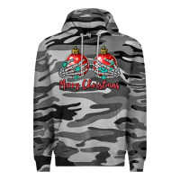 Slate Camo merry christmas Premium Hoodie - MaliasSmallBusiness