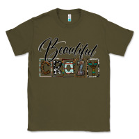 Army Green beatiful crazy Classic Tee - SublimationCraftShop