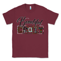 Burgundy beatiful crazy Classic Tee - SublimationCraftShop