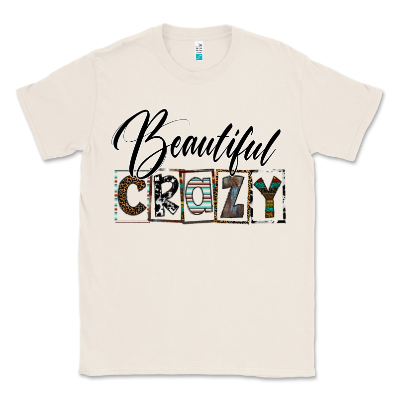 Beatiful Crazy Classic Tee by SublimationCraftShop | Teevron
