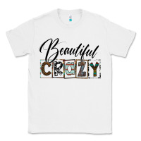 White beatiful crazy Classic Tee - SublimationCraftShop