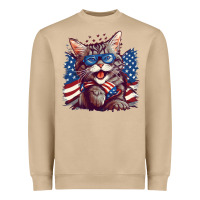 Mushroom cat4 Heavyweight Sweatshirt - Unal Design