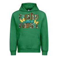 Emerald Created With A Purpose Urban Hoodie - LillyAllenDesigns
