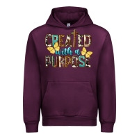 Mauve Wine Created With A Purpose Urban Hoodie - LillyAllenDesigns