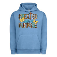 Pigment Pebble Blue Created With A Purpose Urban Hoodie - LillyAllenDesigns