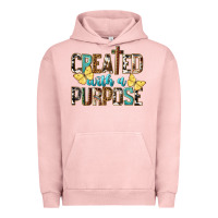 Pigment Salmon Created With A Purpose Urban Hoodie - LillyAllenDesigns