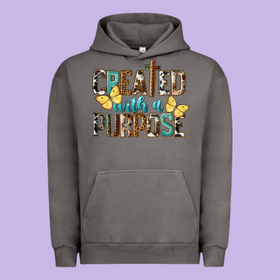Created With A Purpose Urban Hoodie Designed By Lillyallendesigns